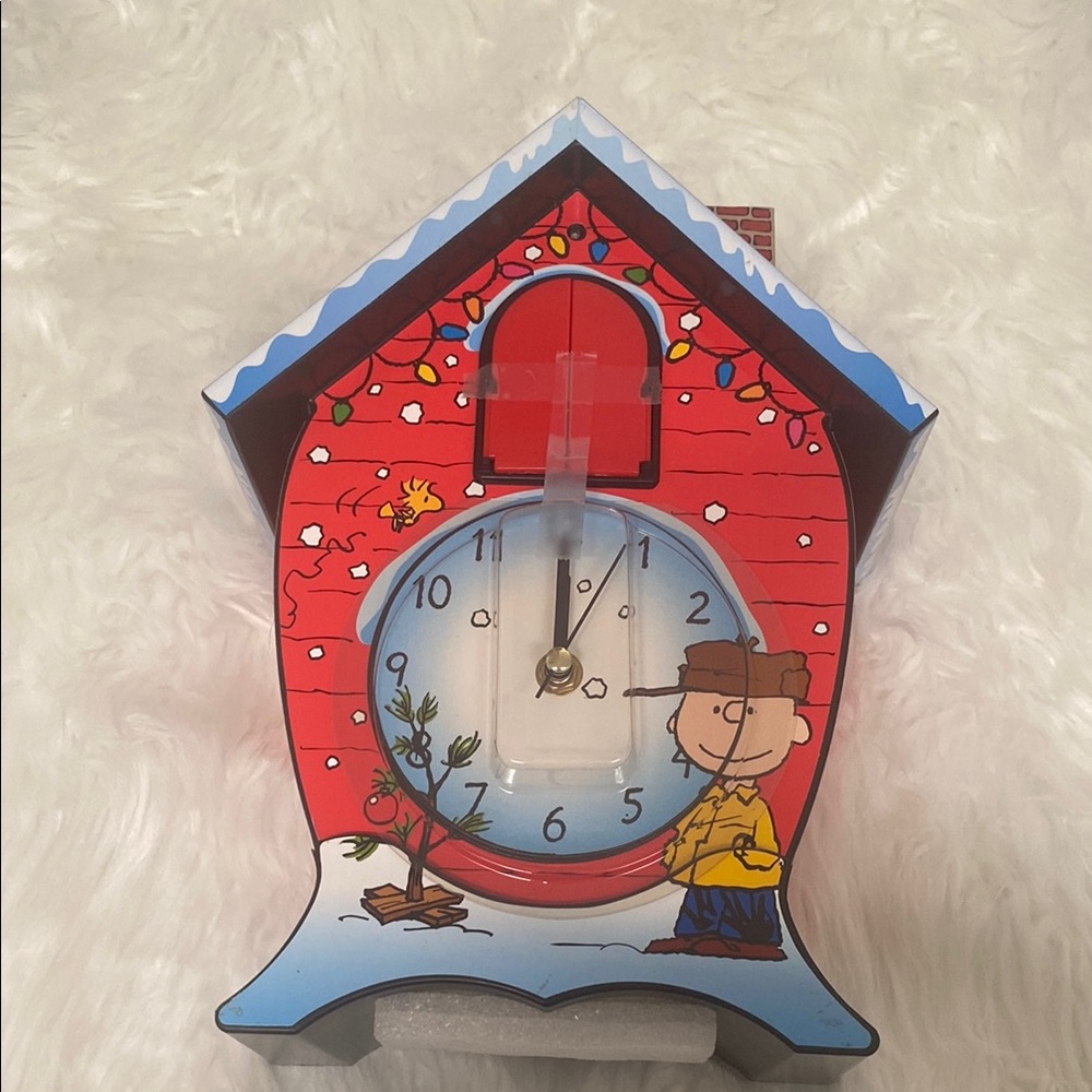 Red Cartoon Wall Clock